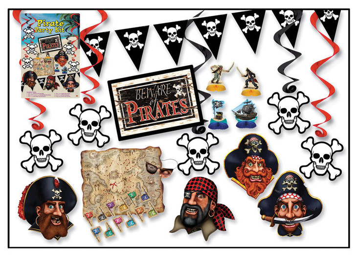 Beistle Beistle Pirate Party Kit