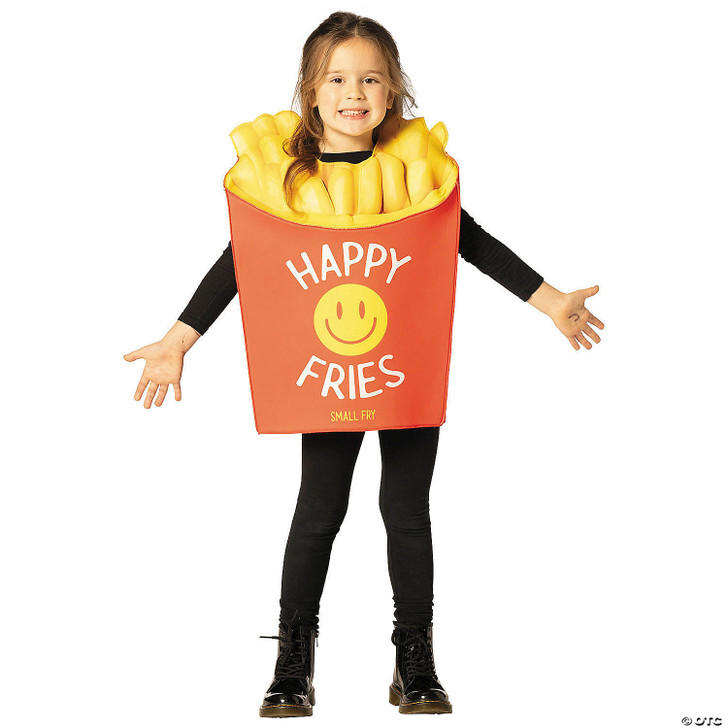 Kids French Fries Foam Tunic Costume