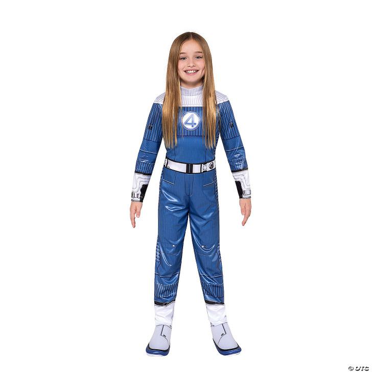 Kids Qualux Marvel The Fantastic Four: First Steps Invisible Woman Jumpsuit Costume