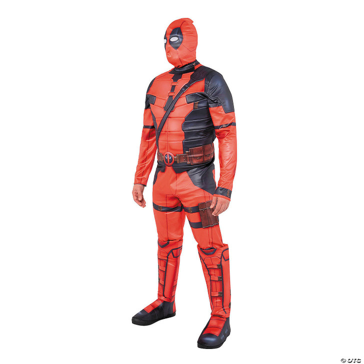 Adults Qualux Marvel Deadpool & Wolverine Deadpool Jumpsuit Costume