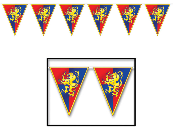 Beistle 11" X 12' Medieval Banner