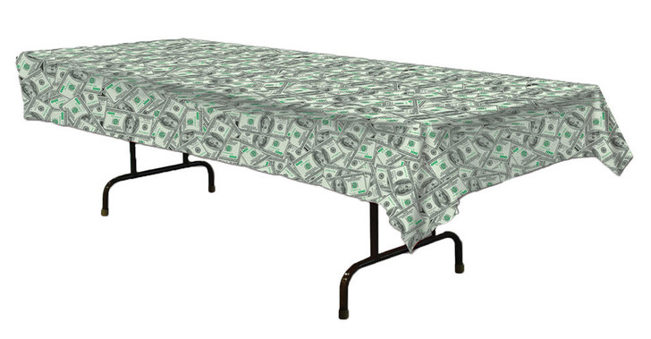 Beistle Big Bucks Table Cover