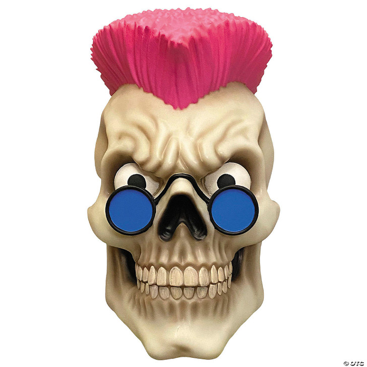 Goosebumps Monsters at Midnight Curly the Skeleton Overhead Vinyl Mask