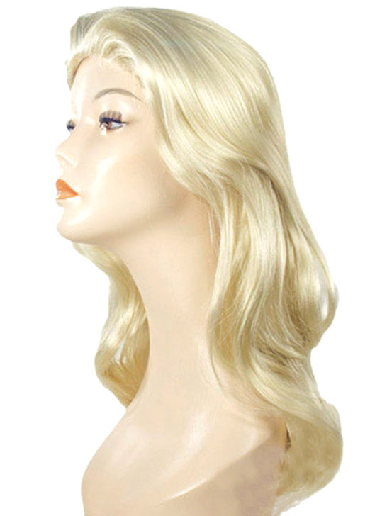 blond alice in wonderland wig straight long costume wigs