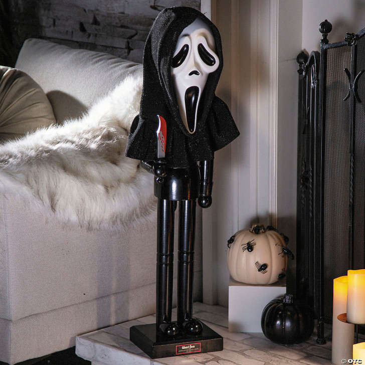 3 Ft. Ghost Face Collectible Holiday Horror Nutcracker Decoration