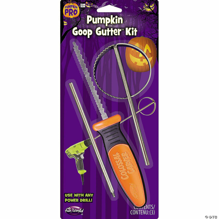 Pumpkin Carving Goop Gutter Tool Kit