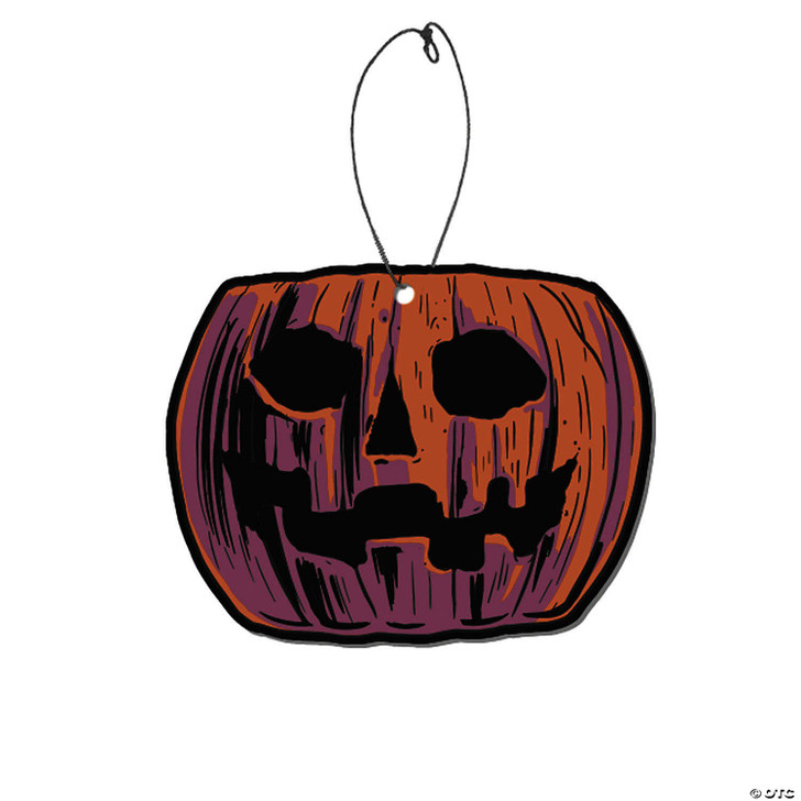 3 1/2" Candy Corn Pumpkin Pail Cinnamon Fear Freshener