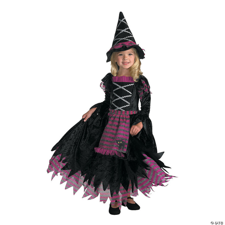 Girl's Fairy Tale Witch Gown Costume