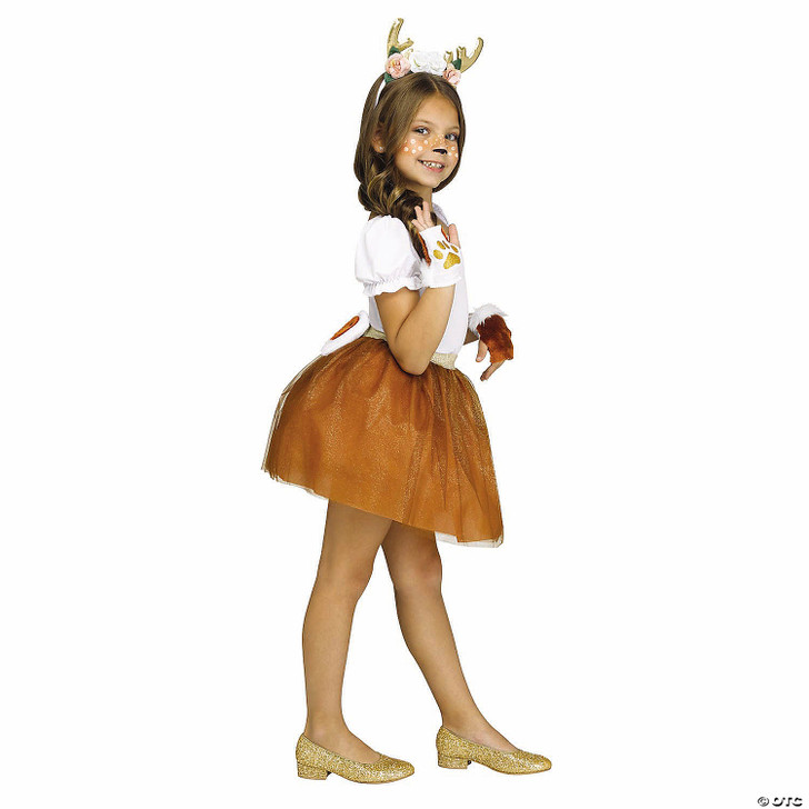 Kids Pretty Pets Deer Brown Tutu Kit Costume