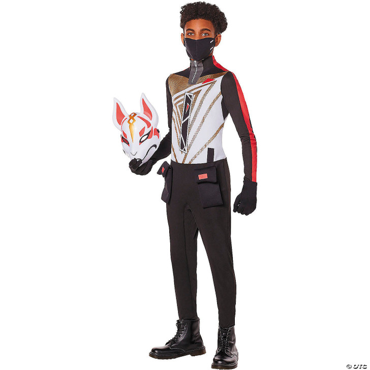 Kids Fortnite Drift Variant Jumpsuit Costume