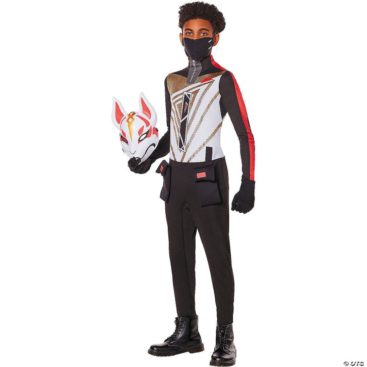 Kids Fortnite Drift Variant Jumpsuit Costume