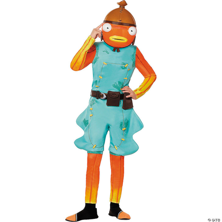 Kids Fortnite Fishstick Jumpsuit Costume