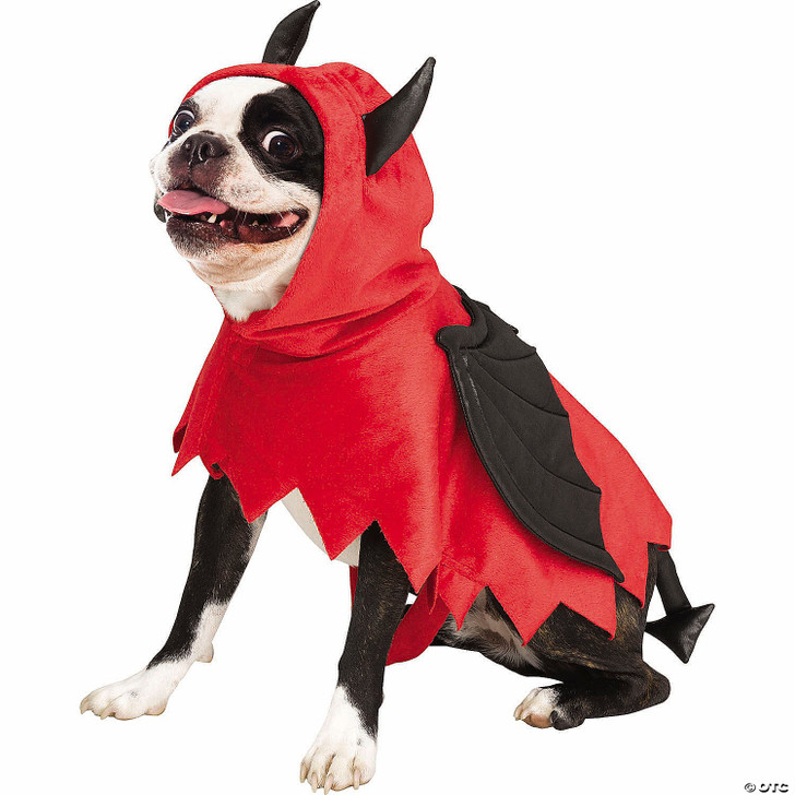 Pet Poncho Devil Doggie Halloween Costume