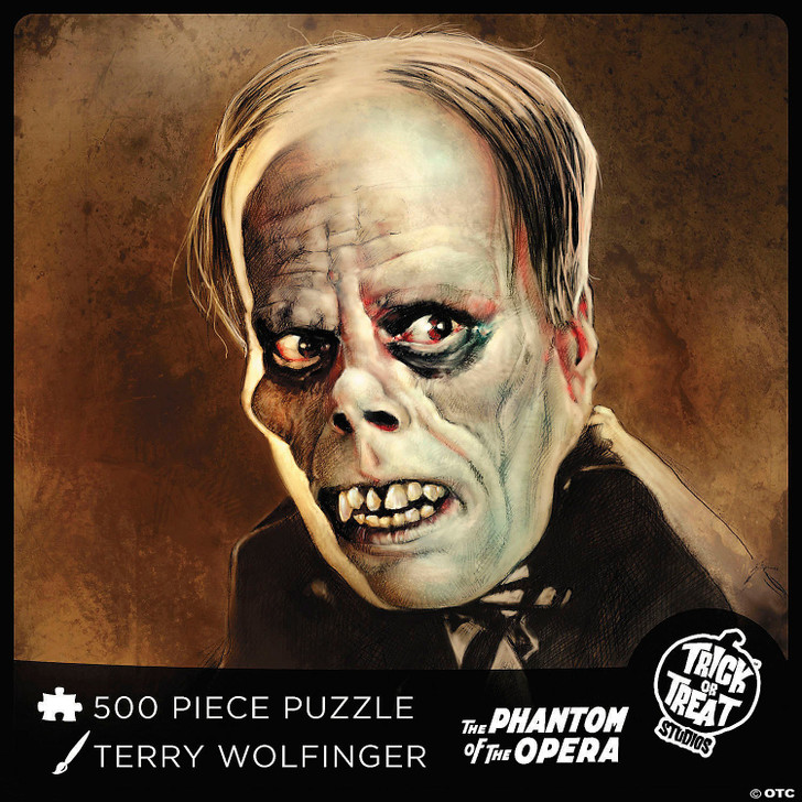 18" x 24" The Phantom of the Opera (1925) Phantom Jigsaw Puzzle - 500 Pc.