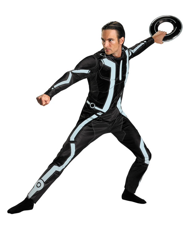 Disguise Mens Tron Deluxe Costume - Tron Legacy Movie