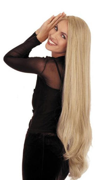 Lacey Long Human Hair-Like Elura Lady Godiva Wig