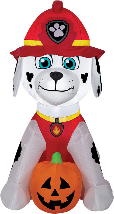 Gemmy Airblown Marshall Jack-o-Lantern Inflatable - Paw Patrol