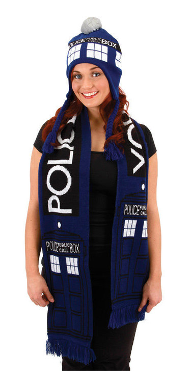 Elope Elope Doctor Who Tardis Scarf - 746148