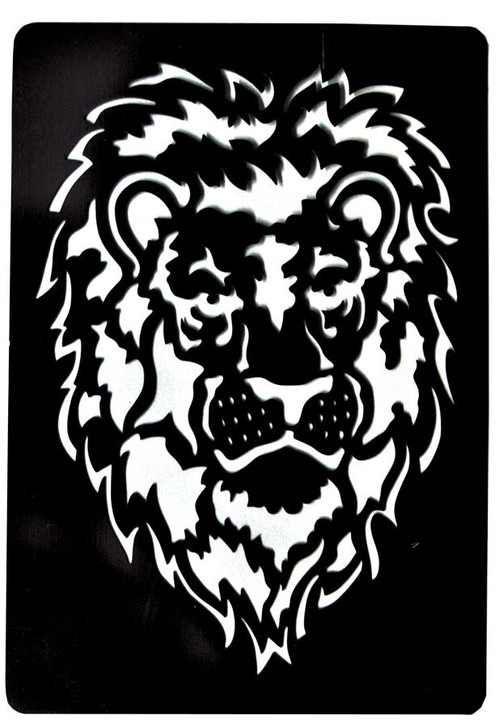 Fantasy Faces Fantasy Faces Stencil Lion
