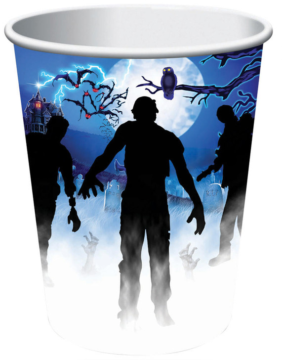 Forum Novelties Forum Novelties 9oz Zombie Party Cups - Pack of 8