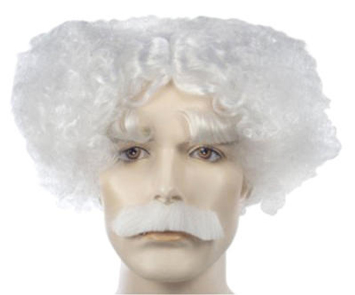 Lacey Mark Twain/ Albert Einstein Wig, Eyebrow, Mustache Set