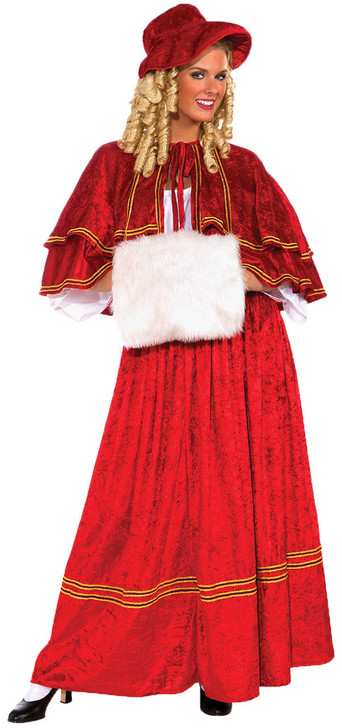 Forum Novelties Forum Novelties Womens Christmas Caroler Costume