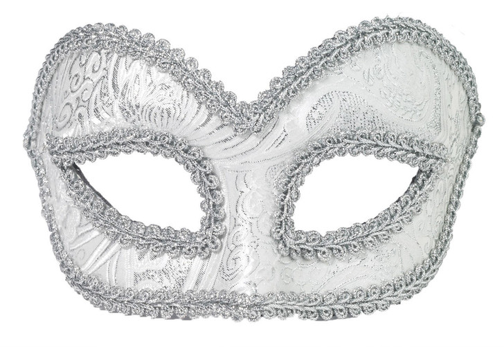 Forum Novelties Forum Novelties Womens Silver Venetian Mask