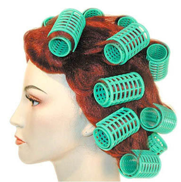 60s Curlers Style Costume Wig