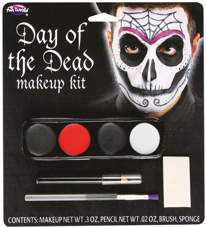 Fun World Fun World Day of the Dead Makeup Kits Male