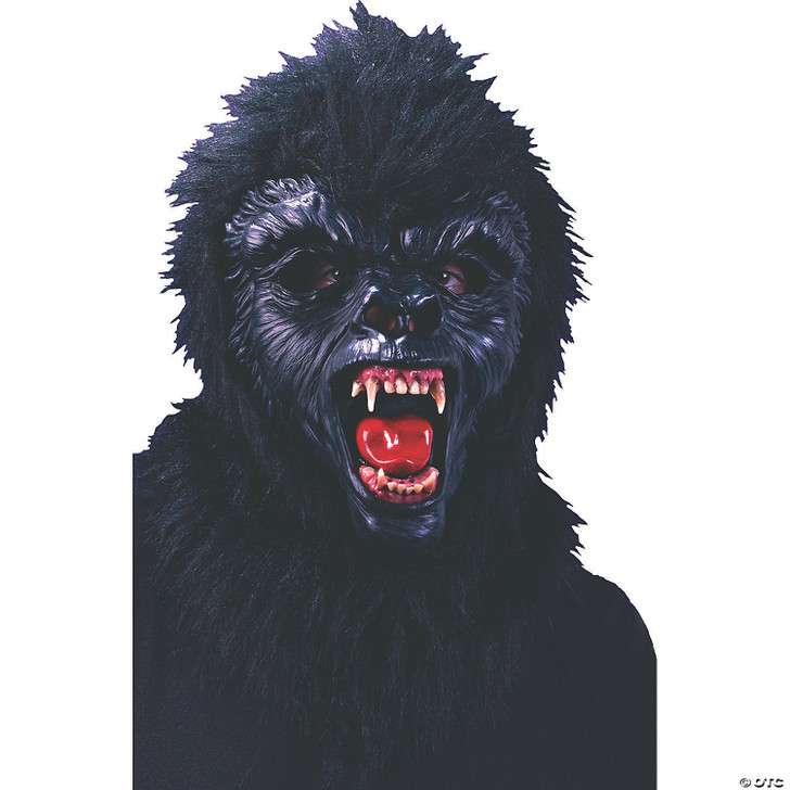 Fun World Fun World Deluxe Gorilla Mask with Teeth