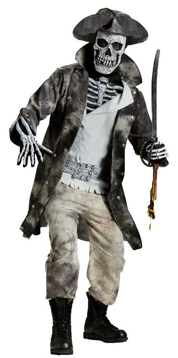 Fun World Fun World Ghost Pirate Costume