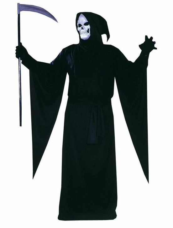 Fun World Fun World Mens Plus Size Grim Reaper