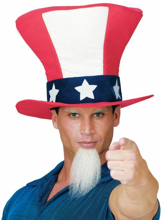 Fun World Fun World Uncle Sam Hat with Beard