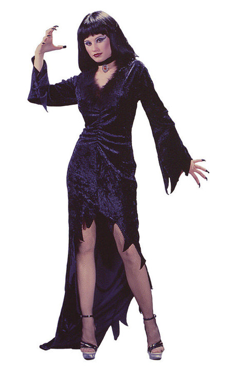 Fun World Fun World Womens Queen of Crypt Velvet Costume