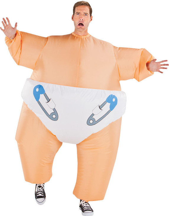 Gemmy Gemmy Adult Big Baby Inflatable Costume