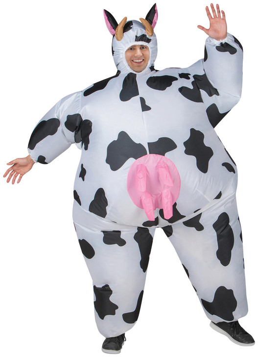 Gemmy Gemmy Adult Cow Inflatable Costume