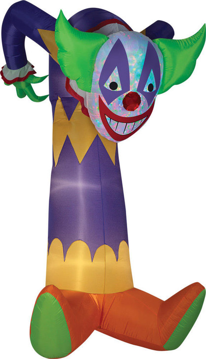 Gemmy Gemmy Airblown Kaleidoscope Clown Inflatable