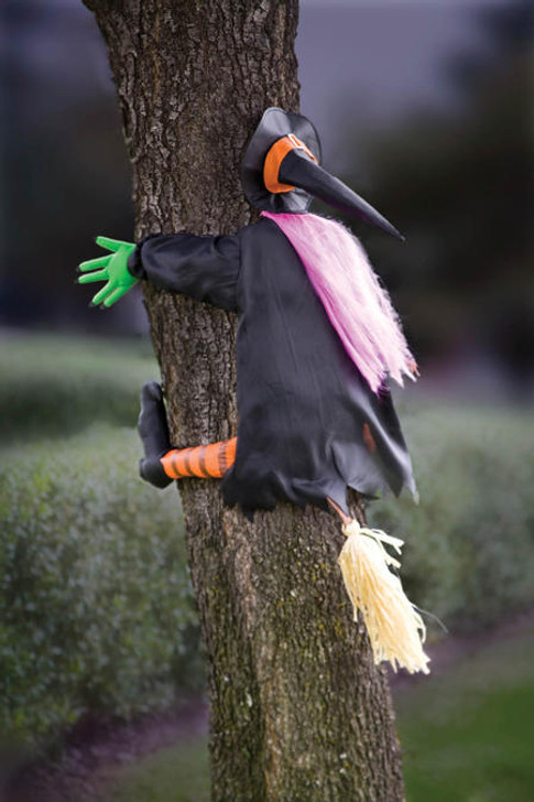 Gemmy Crashing Witch Betty Bash