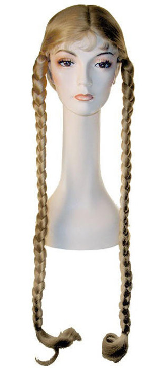 Lacey Long Dutch Girl Brunhilda Braid Wig