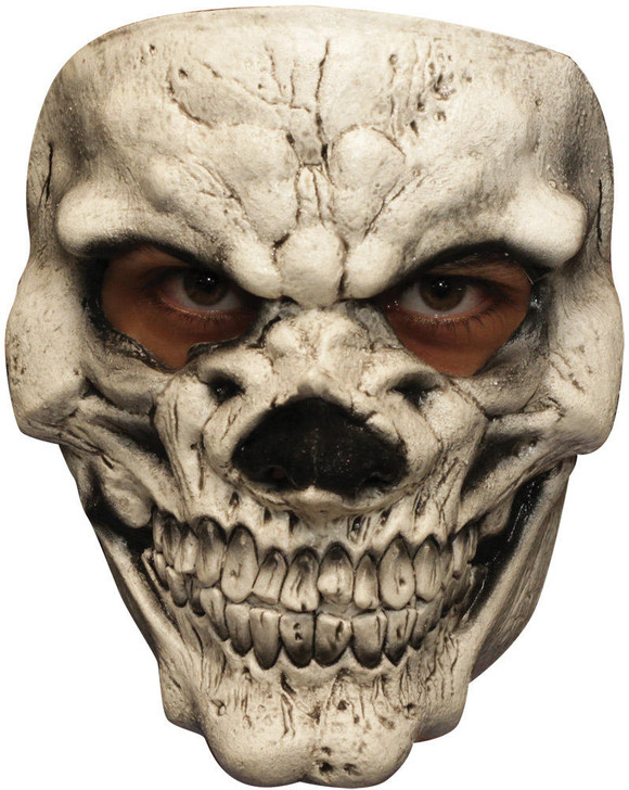 Ghoulish Ghoulish White Skull 3 Mask