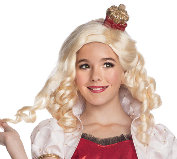 Rubies Girls Apple White Wig with Headpiece - Ever After High