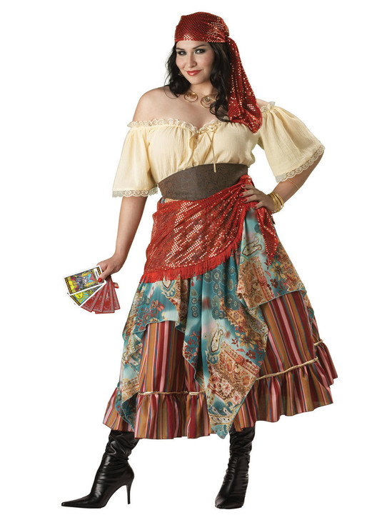 InCharacter Costumes InCharacter Costumes Womens Plus Size Fortune Teller Costume