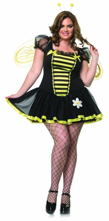 Leg Avenue Leg Avenue Womens Plus Size Daisy Bee Costume