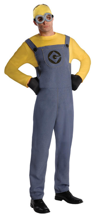 Rubies Mens Minion Dave Costume - Despicable Me 2