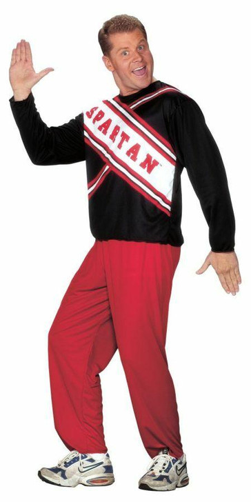 Fun World Mens Plus Size Cheerleader Spartan Guy - Saturday Night Live