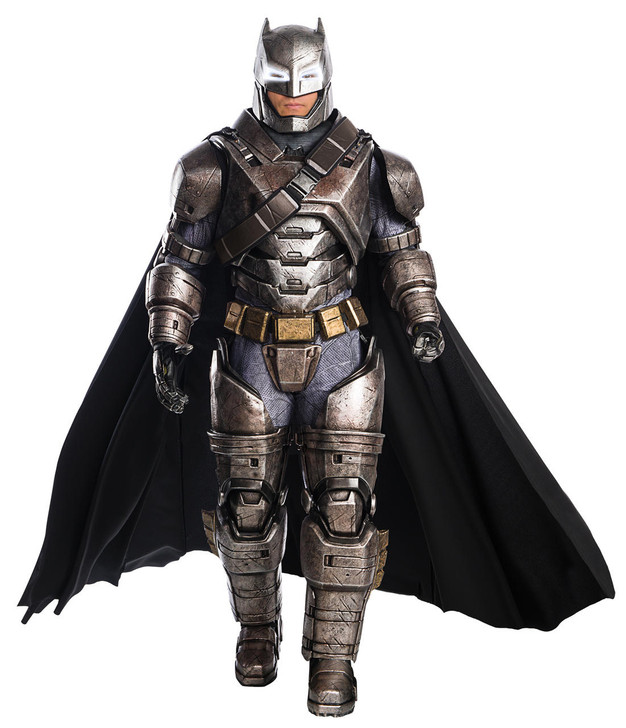 Rubies Mens Supreme Edition Armored Batman Costume - Dawn of Justice