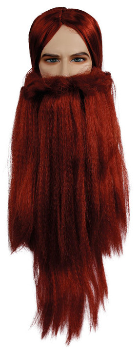 Lacey Super Long Wizard Beard and Wig Set