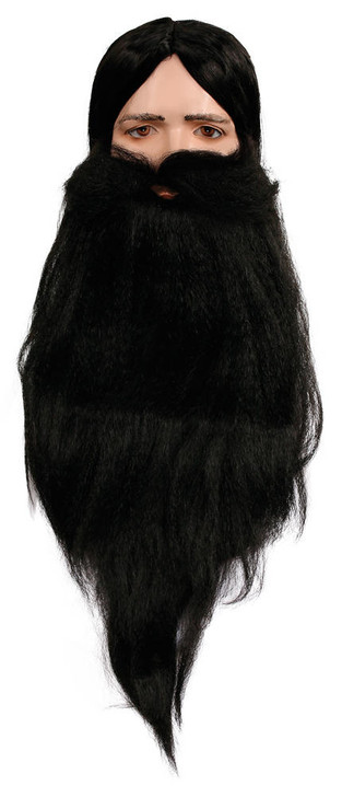 Lacey Super Long Wizard Beard and Wig Set
