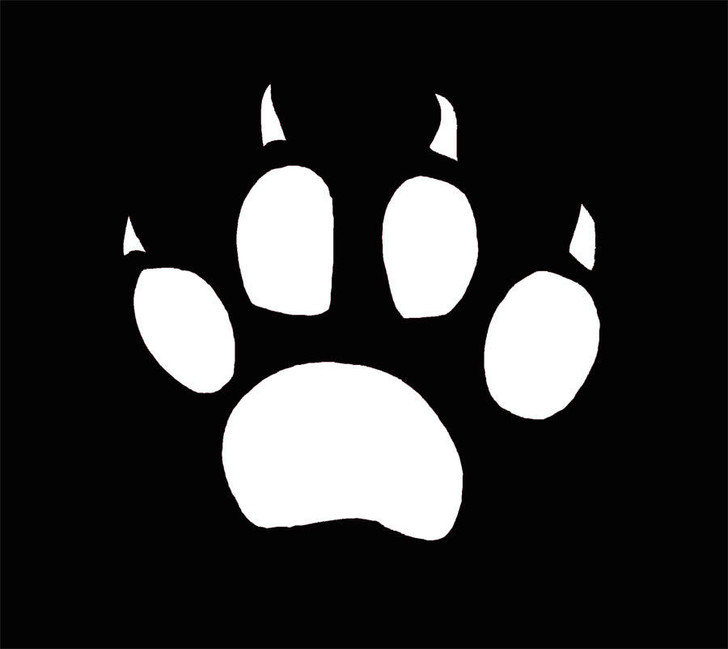 Morris Costumes Morris Costumes Stencil Paw 1 Claw Hvy Plast