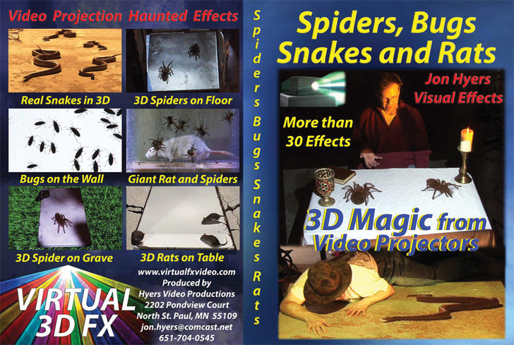 Outrageous Media Outrageous Media DVD Spiders Snakes and Bats